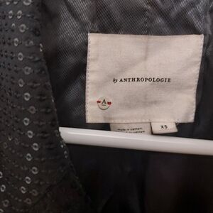 Anthropologie NWOT sequined jacket
